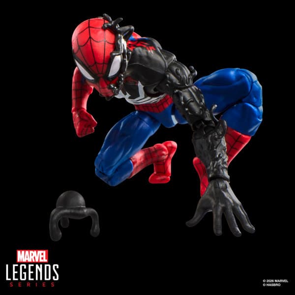 マーベルレジェンド・シリーズ シークレット・ウォーズ スパイダーマン(エイリアン・コスチューム)