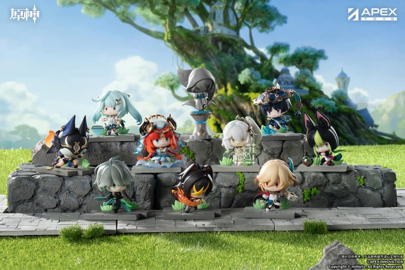 【BOX販売】原神 「戦場の英姿」 トレーディングフィギュア スメール篇(1BOX=9個入)