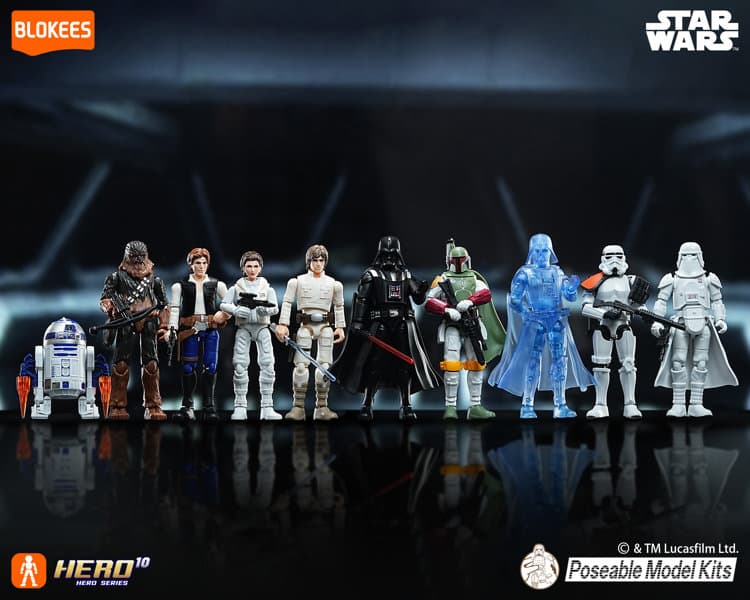 【BOX販売】Blokees スター・ウォーズ GV02 マンダロリアン シリーズ(1BOX=9個入)