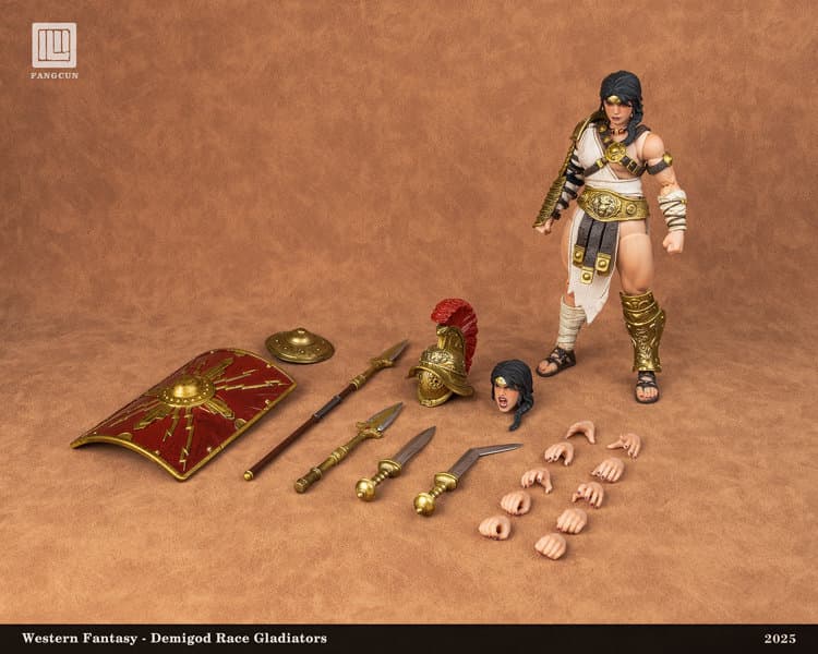 FANGCUN Studio×Warhorse Studios WAR HERO AKILIAS(ウォー・ヒーロー・アキリアス) 1/12スケール可動フィギュア