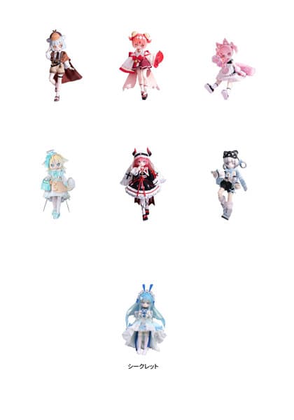 【BOX販売】異象重構(いしょうじゅうこう)シリーズ トレーディングドール (1BOX=6個入)