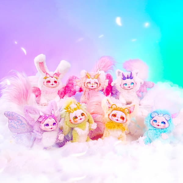 【BOX販売】森野星漫シリーズ 可動 ソフビ×ぬいぐるみ ブラインドボックス(1BOX=6個入)