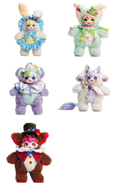 【BOX販売】ミラクルパーク ソフビぬいぐるみ ブラインドボックス(1BOX=4個入)