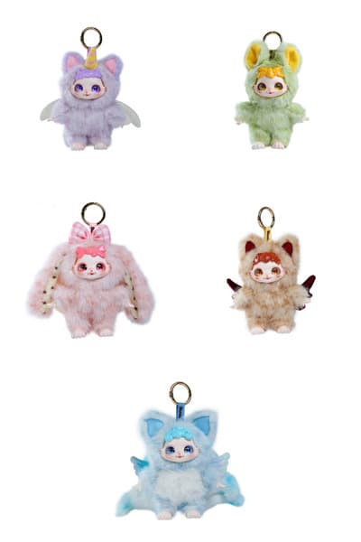 【BOX販売】森野スターファンタジー精霊 ソフビ付きぬいぐるみ シリーズ ブラインドボックス(1BOX=4個入)