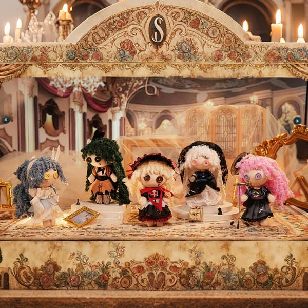 【BOX販売】色褪せたティーパーティーシリーズ ぬいぐるみ ブラインドボックス(1BOX=4個入)