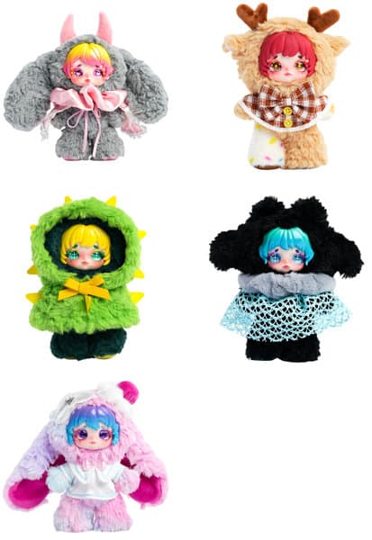 【BOX販売】おやすみユートピア ソフビ付きぬいぐるみシリーズ ブラインドボックス(1BOX=4個入)