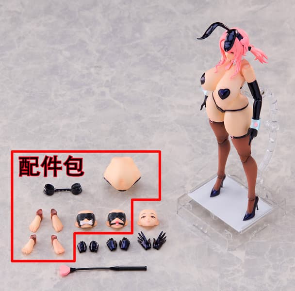 BISHOUCRAFT 逆転バニーガール ニコール 1/12スケール可動フィギュア オプションパーツセット