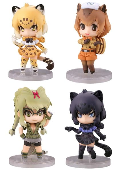 BOX販売 カプセルQキャラクターズ けものフレンズ デフォルメ立体図鑑 かぷせるフレンズVol.02 アマゾン編