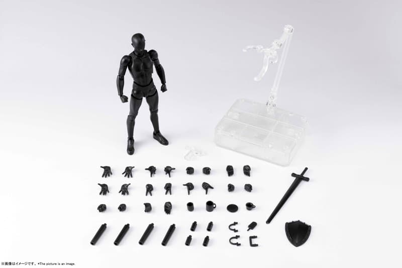 S.H.Figuarts ボディくん DX SET 2 (Solid black Color Ver.)
