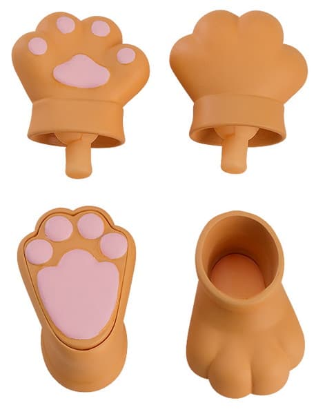 ねんどろいどどーる アニマルハンドパーツセット(ちゃいろ)