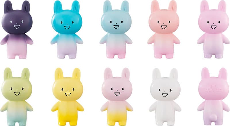 【BOX販売】絶対に壊れない友だちをください。 ウサギ型UMAオガクズのソフビフィギュア(全9種) 1BOX:9個入