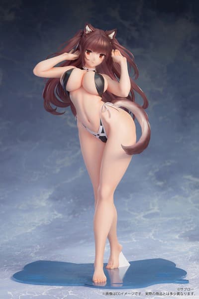 ケモミミ学園 「シャタンちゃん」illustrated by サブロー 1/7スケール 塗装済み完成品フィギュア