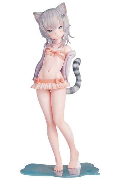 ケモミミ学園 「あめしょ☆あみゅ」illustrated by かぷりちお 1/7スケール 塗装済み完成品フィギュア