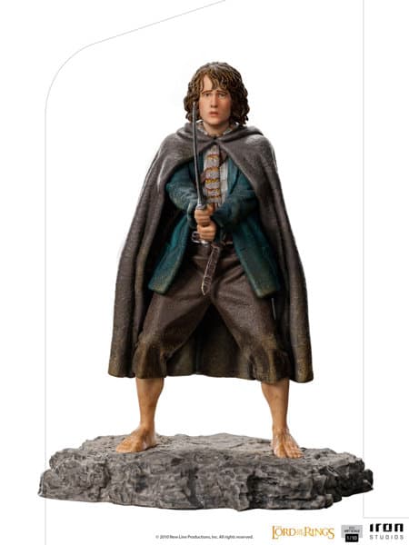 『ロード・オブ・ザ・リング』【アイアン・スタジオ スタチュー】「バトルジオラマ・シリーズ」1/10スケール ピピン