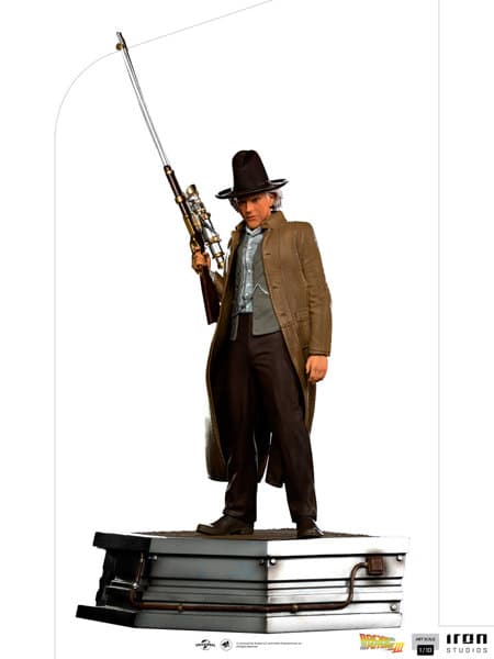 『バック・トゥ・ザ・フューチャー PART3』 【アイアン・スタジオ スタチュー】 「アートスケール」1/10スケール エメット・ブラウン博士