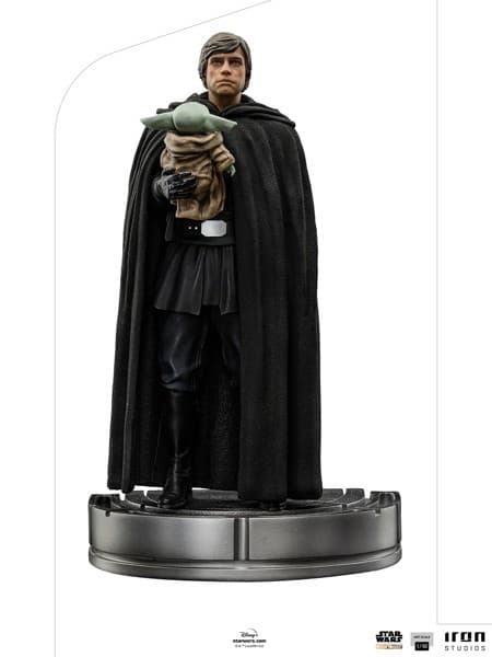 『マンダロリアン』 【アイアン・スタジオ スタチュー】 「アートスケール」1/10スケール ルーク・スカイウォーカー(グローグー付き)