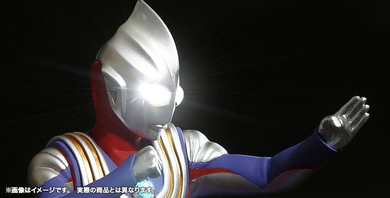 CCP1/6特撮シリーズ ウルトラマンティガ マルチタイプ アドベント Ver. 発光ギミック付