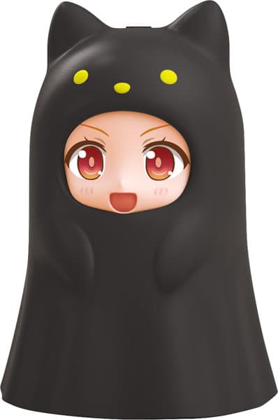 ねんどろいどもあ きぐるみフェイスパーツケース おばけねこ(くろ)