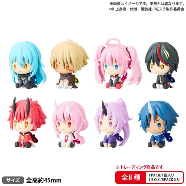 【BOX販売】 転生したらスライムだった件 ぺたっと ねじまきますこっと BOX(全8種) 1BOX:8個入