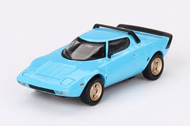 ランチア ストラトス HF ストラダーレ アズーロキアーロ (ライトブルー) 左ハンドル