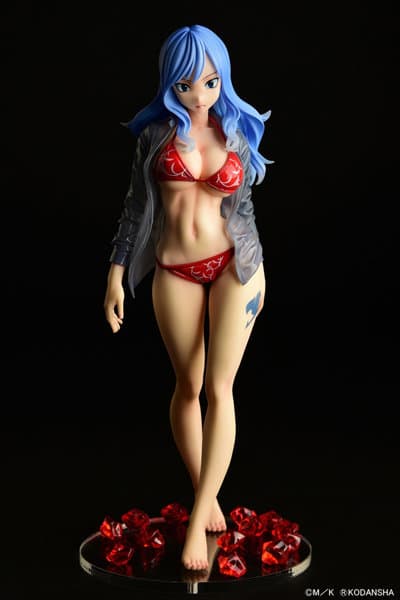 ジュビア・ロクサーGravure_Style FAIRY TAIL 『赤ビキニ!!』濡れ透けワイシャツSP