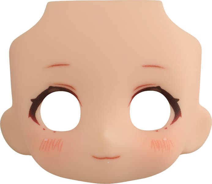 ねんどろいどどーる かすたむフェイス Make Up!:めぐつき01(almond milk)