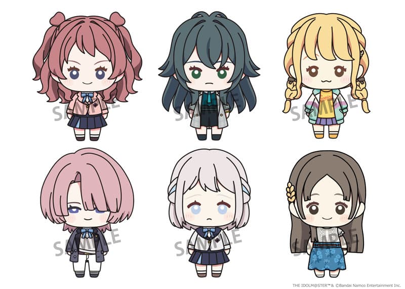 【BOX販売】にょきんと『学園アイドルマスター』マスコットフィギュアVol.1 (全6種) 1BOX:6個入