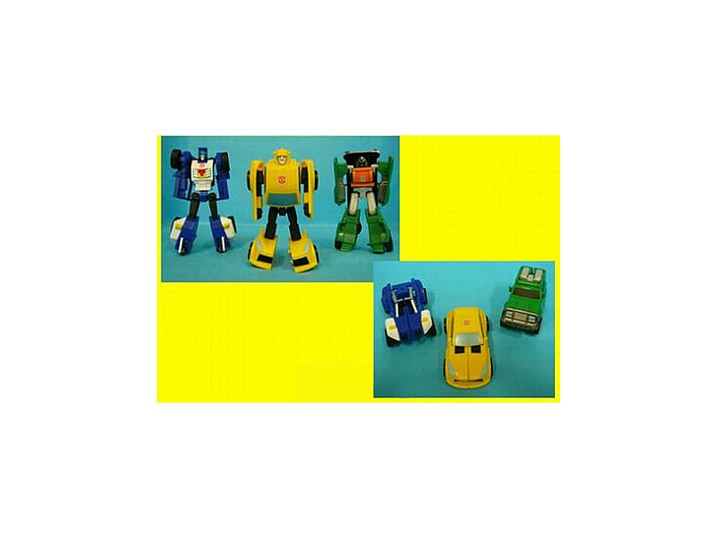 変形!ヘンケイ!トランスフォーマー C-18ミニボット アタックチーム