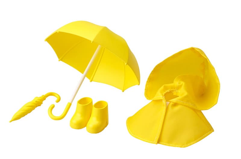 【再生産】キューポッシュえくすとら 雨の日セット(黄)