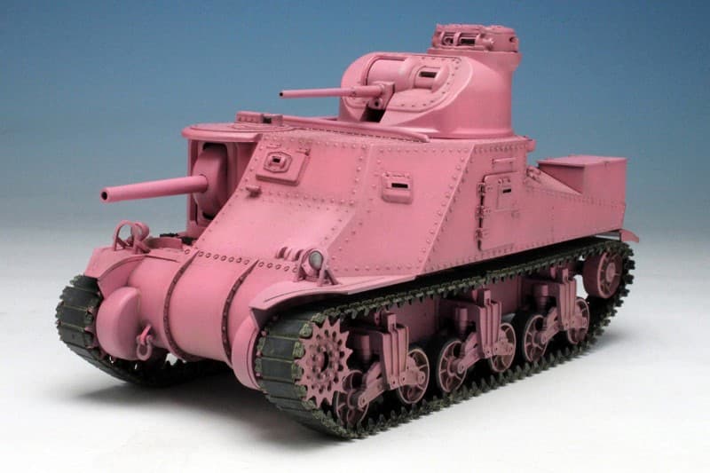 ガールズ&パンツァー 1/35 M3中戦車リー ウサギさんチーム