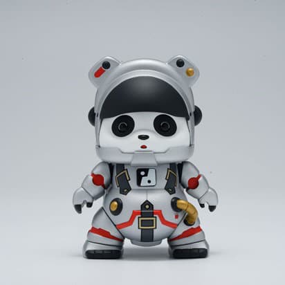 PANGDA #019 宇宙服バージョン (Silver)