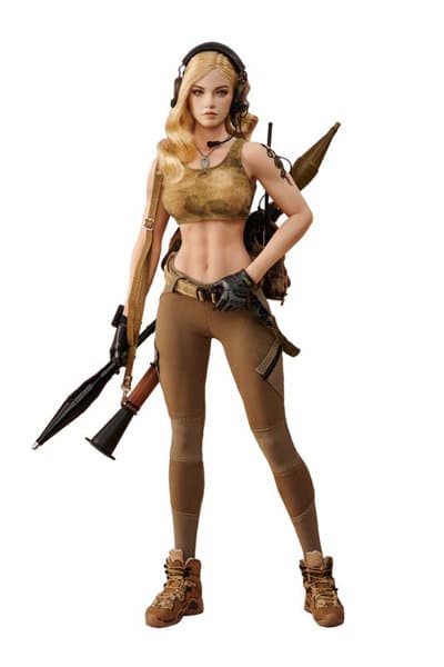 ベリークール 1/6 デザート フィメール ソルジャー タリア ブロンドヘア Ver.